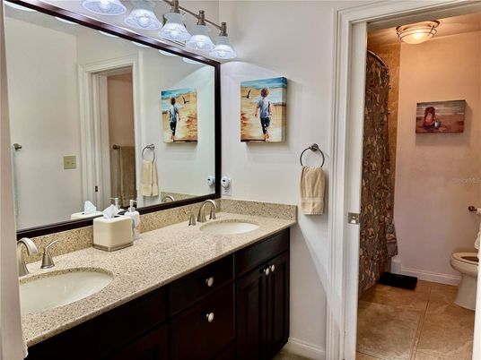 Bathroom, Dual Sink Vanities, Interior