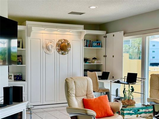 Home Office, Interior, Recessed Lighting