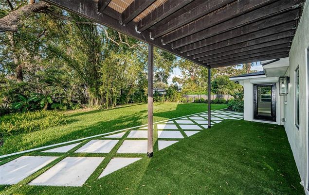 Backyard, Exterior