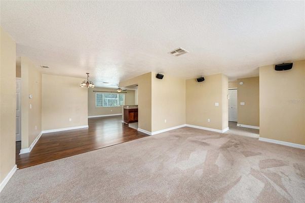 Empty room, Interior, Wood Texture Flooring