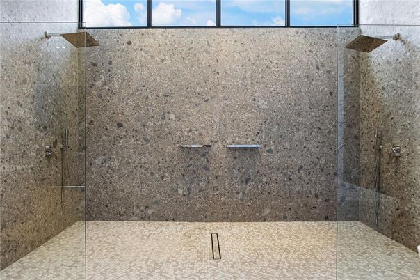 Bathroom, Glass Shower, Interior