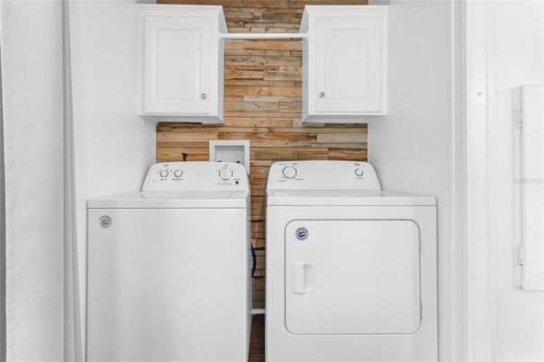Interior, Utility Closets, Washer, Wooden Walls