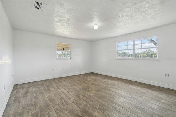 Empty room, Interior, Wood Texture Flooring