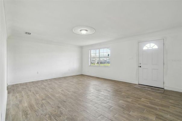 Empty room, Interior, Wood Texture Flooring