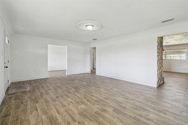 Empty room, Interior, Wood Texture Flooring