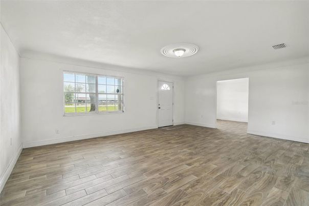 Empty room, Interior, Wood Texture Flooring
