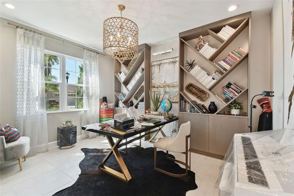 Chandelier, Home Office, Interior, Pendant Lights, Recessed Lighting