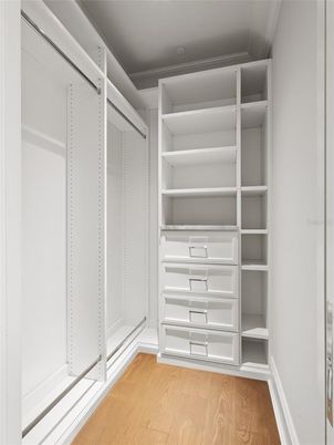 Interior, Walk-in Closets, Wood Texture Flooring