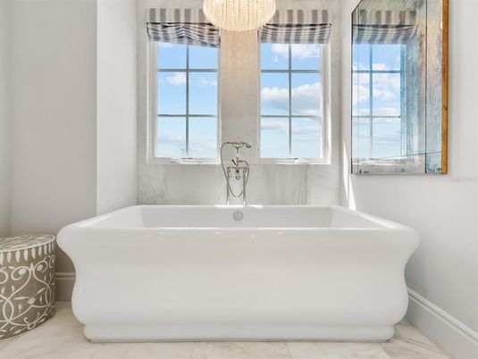 Bathroom, Free Standing Baths, Interior, Marble