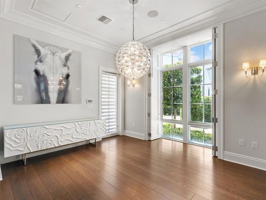 Interior, Pendant Lights, Recessed Lighting, Wood Texture Flooring