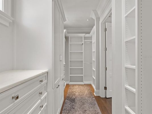 Interior, Recessed Lighting, Walk-in Closets, Wood Texture Flooring