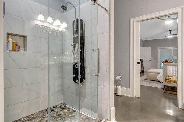 Bathroom, Glass Shower, Interior