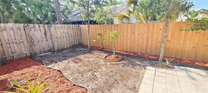 Backyard, Exterior