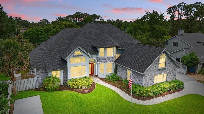 Attached, Exterior, Facade, French Provincial