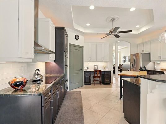 Interior, Kitchen, Recessed Lighting, Stainless Steel Appliances