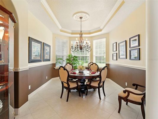 Chandelier, Dining room, Interior