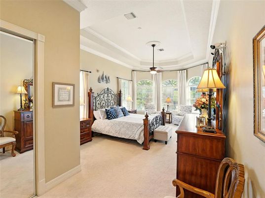 Bedroom, Interior, Pendant Lights