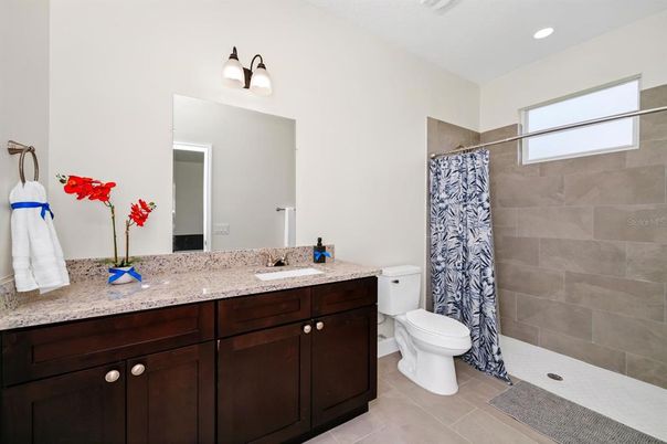 Bathroom, Interior, Recessed Lighting