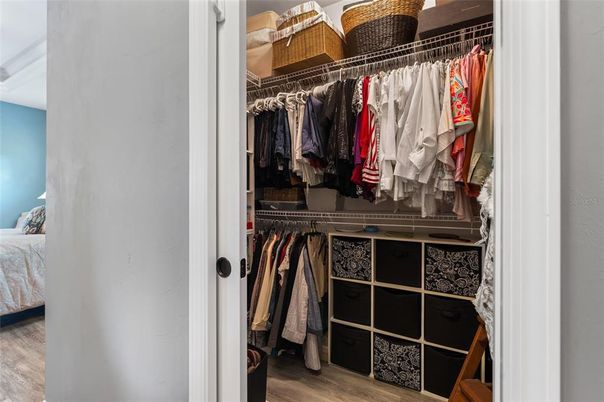 Interior, Walk-in Closets, Wood Texture Flooring