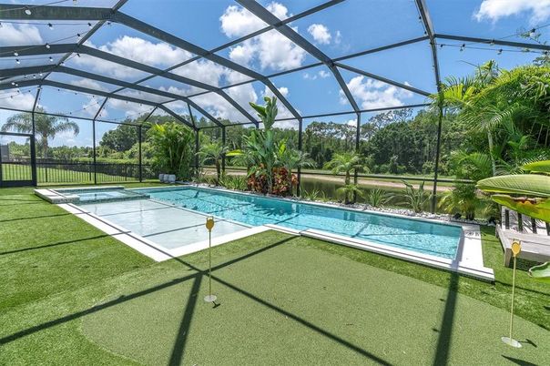 Glass Ceilings, Interior, Pool, Sun Room