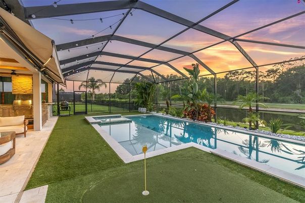 Glass Ceilings, Interior, Pool, Sun Room