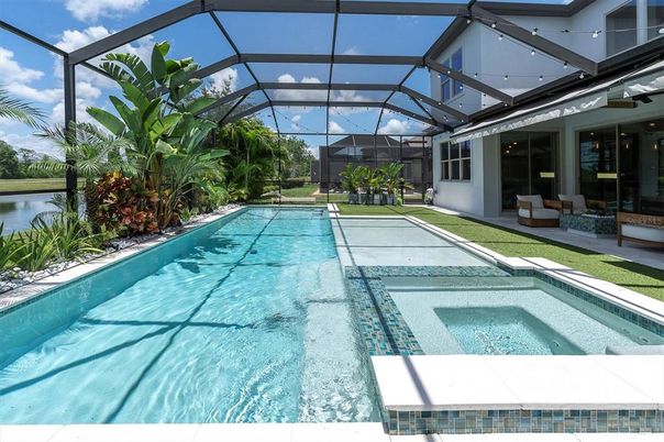 Glass Ceilings, Interior, Pool, Sun Room, Water