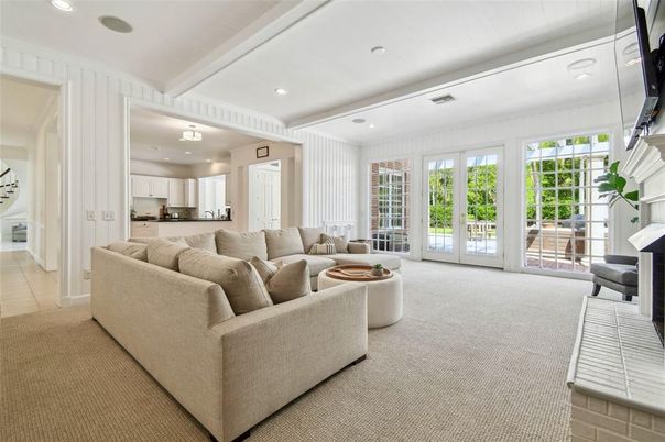 Interior, Kitchen, Living room, Recessed Lighting