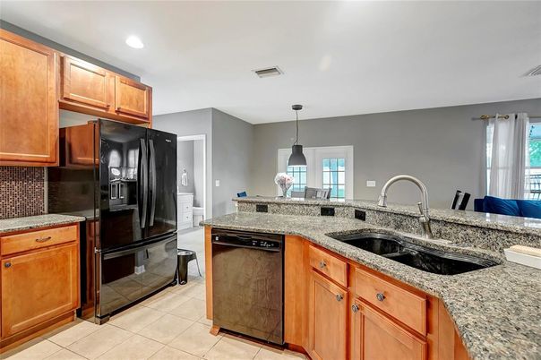 Interior, Kitchen, Pendant Lights, Recessed Lighting