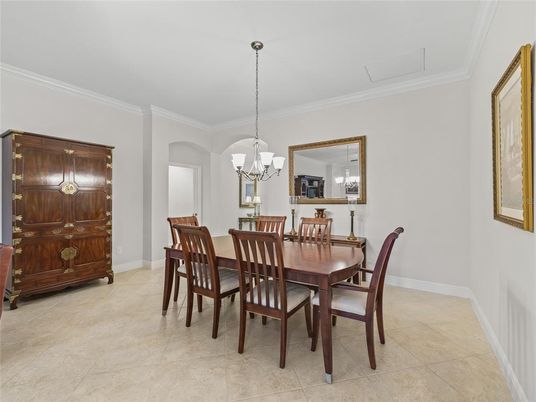 Chandelier, Dining room, Interior