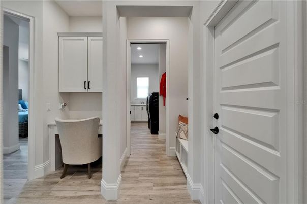 Interior, Recessed Lighting, Wood Texture Flooring