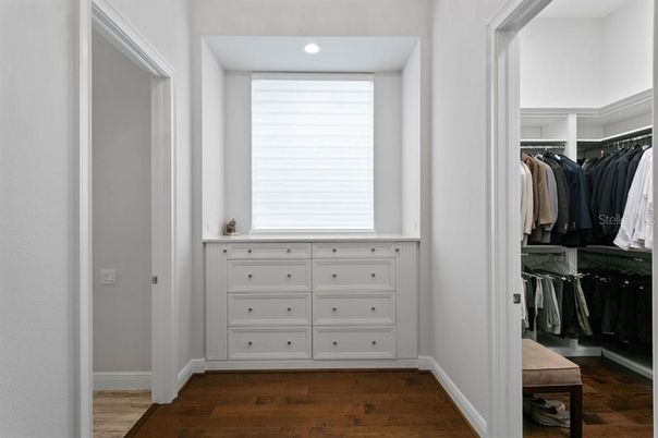 Interior, Recessed Lighting, Walk-in Closets, Wood Texture Flooring