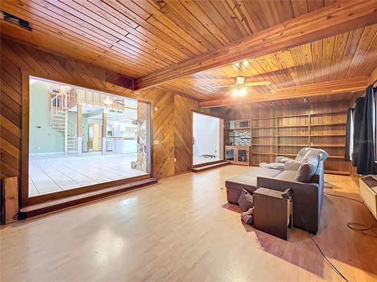 Interior, Living room, Wooden Beams, Wooden Ceilings, Wood Texture Flooring, Wooden Walls