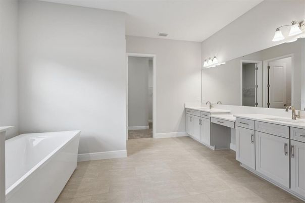 Bathroom, Dual Sink Vanities, Free Standing Baths, Interior