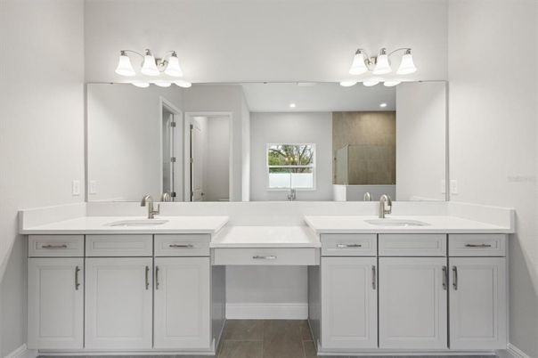 Bathroom, Dual Sink Vanities, Interior