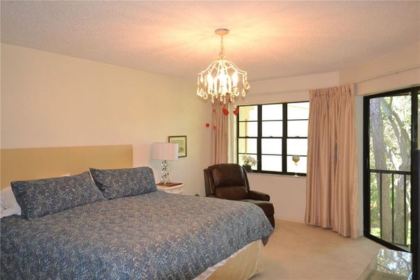 Bedroom, Chandelier, Interior