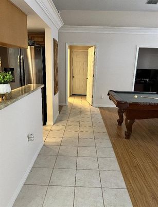Billiard Table, Game Room, Interior