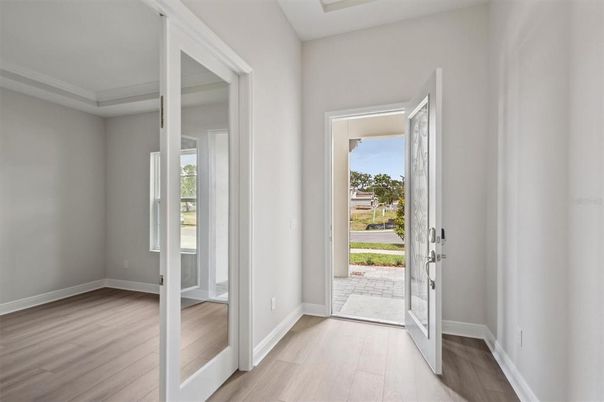Empty room, Interior, Wood Texture Flooring