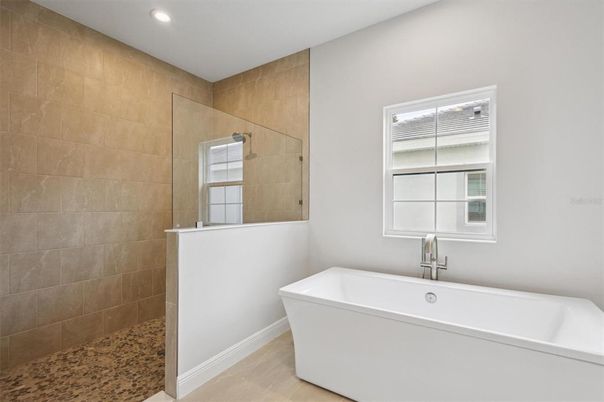 Bathroom, Free Standing Baths, Interior, Recessed Lighting