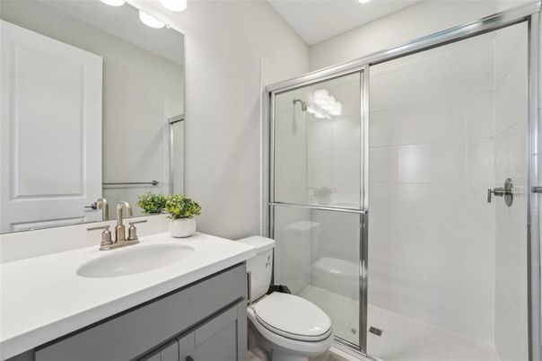Bathroom, Glass Shower, Interior