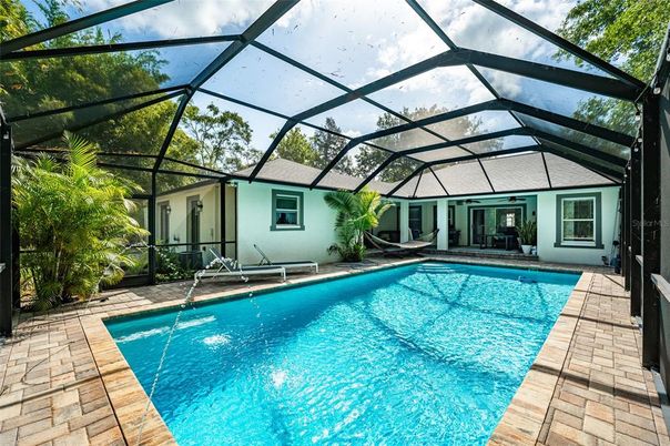 Glass Ceilings, Interior, Pool, Sun Room