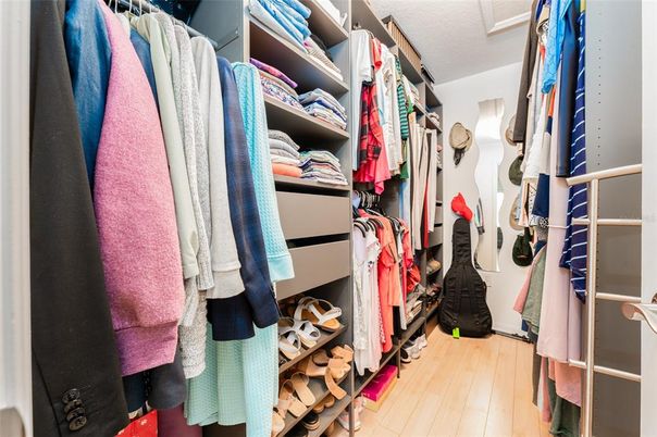 Interior, Walk-in Closets, Wood Texture Flooring