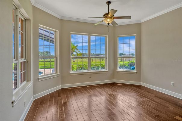 Empty room, Interior, Wood Texture Flooring