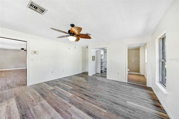 Empty room, Interior, Wood Texture Flooring