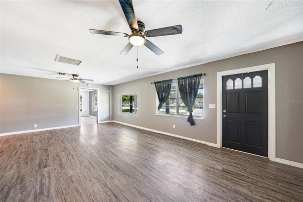 Empty room, Interior, Wood Texture Flooring