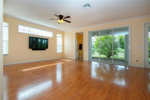 Empty room, Interior, Wood Texture Flooring