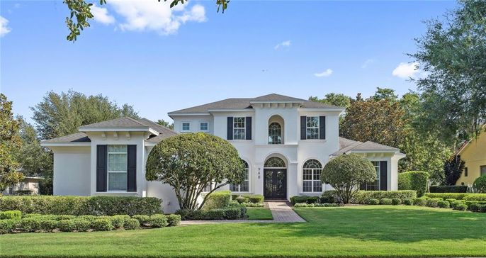 Backyard, Exterior, Facade, French Provincial