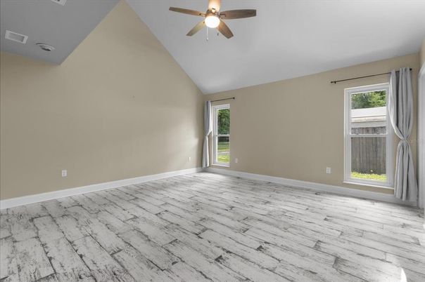 Empty room, Interior, Wood Texture Flooring