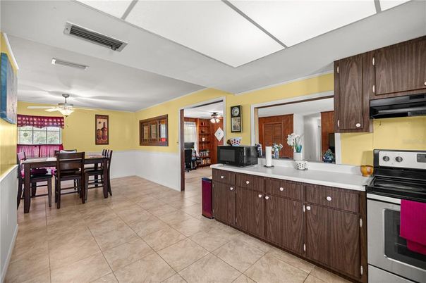 Dining room, Interior, Kitchen
