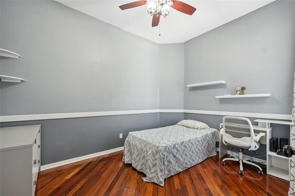 Bedroom, Home Office, Interior, Wood Texture Flooring
