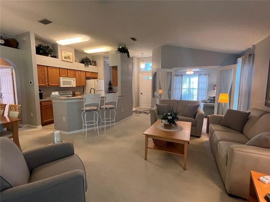 Dining room, Interior, Kitchen, Living room, Pendant Lights